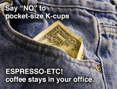 The real cost of k-cups in office coffee.